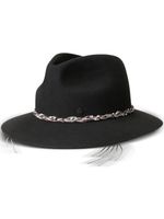 Maison Michel Rico felt Fedora hat - Gris - thumbnail