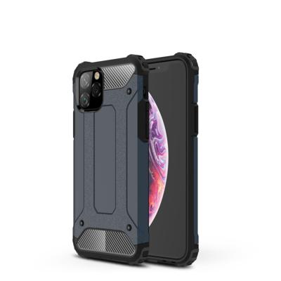 Magic Armor TPU + PC combinatie Case voor iPhone 11 Pro (marineblauw)