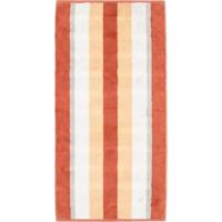 Cawö Cawo Noblesse Stripes Handdoek 50x100 brick