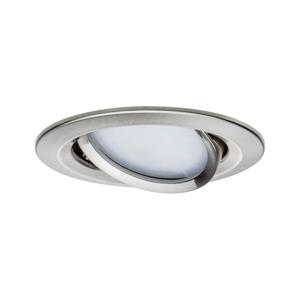 Paulmann 92961 PAULMANN LED-inbouwlamp LED 6 W IJzer (geborsteld)