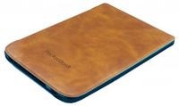 Pocketbook WPUC-627-S-LB e-bookreaderbehuizing Folioblad Bruin 15,2 cm (6") - thumbnail