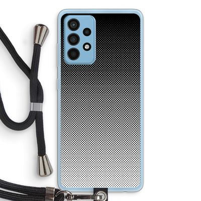 Musketon Halftone: Samsung Galaxy A52 Transparant Hoesje met koord