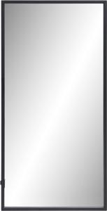 Ben Oblon spiegel met LED verlichting en anti-condens 40x80 cm Mat Zwart