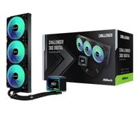 Asrock Challenger 360 Digital Processor Kit voor vloeistofkoeling 12 cm Zwart