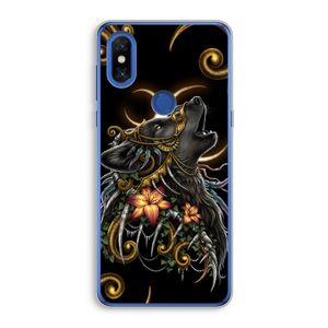 Huilende Wolf: Xiaomi Mi Mix 3 Transparant Hoesje