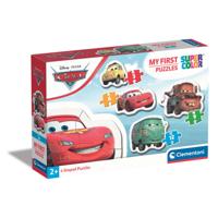 Clementoni Disney Cars puzzelset mijn eerste auto's - 3 + 6 + 9 + 12 stukjes