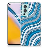 OnePlus Nord 2 5G TPU bumper Waves Blue