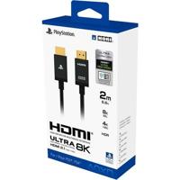 Hori HDMI 2.1-kabel - PlayStation - Ultra High Speed voor PS5 - Compatibel met 8K, 4K en HDR - Nylon - 2 meter lang - Zwart
