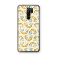 Regenboog: Xiaomi Redmi 9 Transparant Hoesje