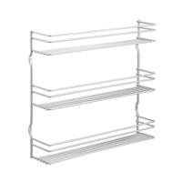 Metaltex space saver smart kitchen pepito kruidenrek 3 etages 36x32x8 cm zilver