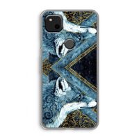 Golden Fox: Google Pixel 4a Transparant Hoesje Golden Fox: Google Pixel 4a Transparant Hoesje