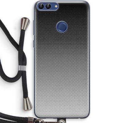 Musketon Halftone: Huawei P Smart (2018) Transparant Hoesje met koord