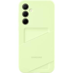 Samsung Samsung Card Slot Case für Galaxy A35, L Backcover Samsung Galaxy A35 5G Limoengroen