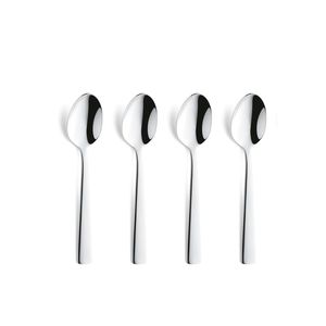 Amefa Moderno Koffielepels 4 Stuks