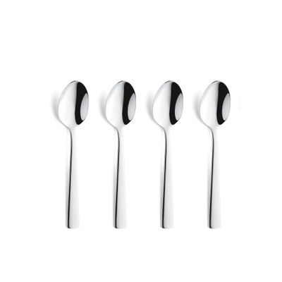 Amefa Moderno Koffielepels 4 Stuks