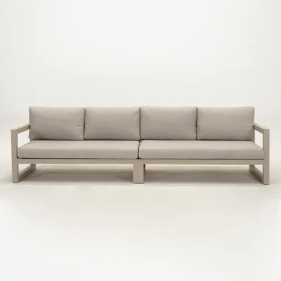 Grosso 4-zits bank beige