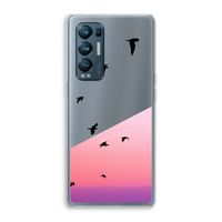 Fly away: Oppo Find X3 Neo Transparant Hoesje