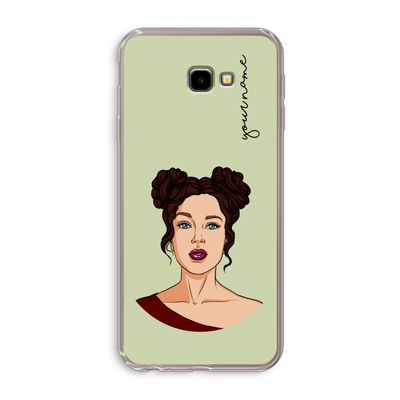 Pop-Art Creator: Samsung Galaxy J4 Plus Transparant Hoesje