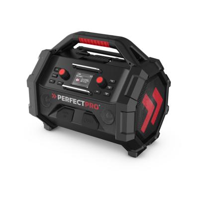 PerfectPro OCT-18V ROCKTAGON AMPSHARE FM / DAB+ bouwradio 230/18V excl. accu