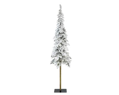 Alpine tree snowy full PE 210cm groen/wit - Everlands