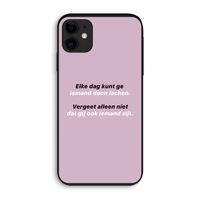 gij zijt ook iemand: iPhone 11 Biologisch afbreekbaar hoesje