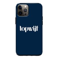 Topwijf Navy: iPhone 12 Tough Case