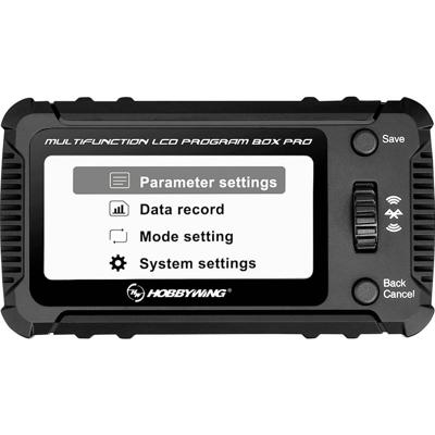 Hobbywing LCD Programmierbox Pro Programmeerbox Geschikt voor: Hobbywing Xerun, Ezrun, Platinum