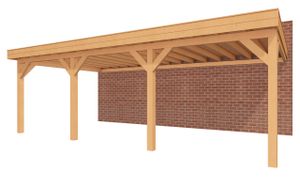 YARD Outdoor veranda SUBLIME Plat dak - 750x400 cm- Plat dak- - YARD Outdoor