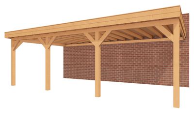YARD Outdoor SUBLIME Veranda Plat dak - 750x400 cm- Plat dak- - YARD Outdoor