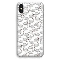 Zwanen: iPhone XS Max Transparant Hoesje Zwanen: iPhone XS Max Transparant Hoesje
