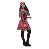 Kostuums voor Volwassenen Day of the Dead (1 Onderdelen) - Maat: M/L - Maat: M/L