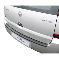 Bumper beschermer passend voor Opel Meriva 2003-2010 excl. OPC Zwart GRRBP363 - thumbnail