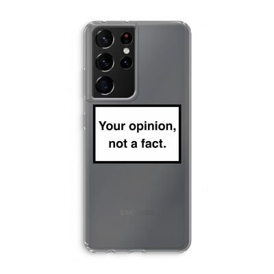 Your opinion: Samsung Galaxy S21 Ultra Transparant Hoesje