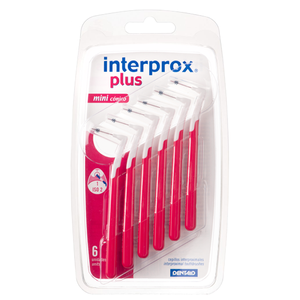 Interprox Plus Mini Conical 2-4mm rood - 6 stuks