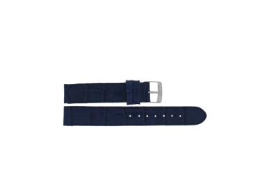 Horlogeband Universeel 62248.55.12 Leder Blauw 12mm