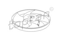 Koelventilatorwiel TOPRAN, u.a. für Peugeot, Citroën