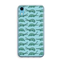 Kroko: iPhone XR Transparant Hoesje Kroko: iPhone XR Transparant Hoesje