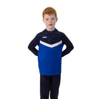 JAKO Iconic Trainingstrui 1/4-Zip Kids Blauw