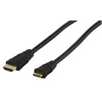 Valueline 1.5m HDMI A/Mini-C HDMI kabel 1,5 m HDMI Type A (Standaard) HDMI Type C (Mini) Zwart - thumbnail