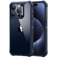 iPhone 15 Pro Max Air Armor Clear Case Clear Dark Blue