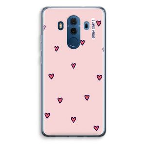 Hartjes: Huawei Mate 10 Pro Transparant Hoesje