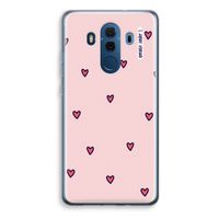 Hartjes: Huawei Mate 10 Pro Transparant Hoesje