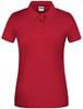 James & Nicholson JN873 Ladies´ Bio Workwear Polo - Red - M - thumbnail