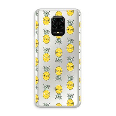 Ananas: Xiaomi Redmi Note 10 Lite Transparant Hoesje