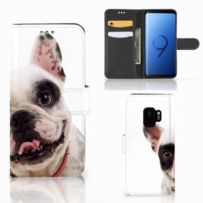 Samsung Galaxy S9 | Telefoonhoesje | Met pasjeshouder | Franse Bulldog