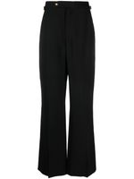 Casablanca pantalon à coupe droite - Noir