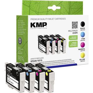 KMP Inktcartridge vervangt Epson T0711, T0712, T0713, T0714 Compatibel Combipack Zwart, Cyaan, Magenta, Geel E107V 1607,4005