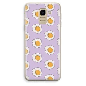 Bacon to my eggs #1: Samsung Galaxy J6 (2018) Transparant Hoesje