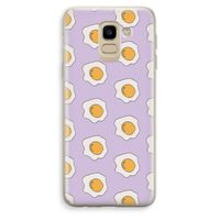 Bacon to my eggs #1: Samsung Galaxy J6 (2018) Transparant Hoesje
