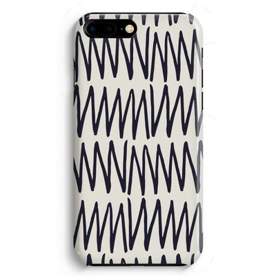 Marrakech Zigzag: Volledig Geprint iPhone 7 Plus Hoesje